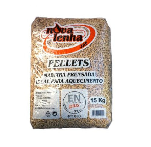 Pellets NovaLenha palete de 77 sacos de 15kg