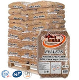 Pellets NovaLenha palete de 77 sacos de 15kg